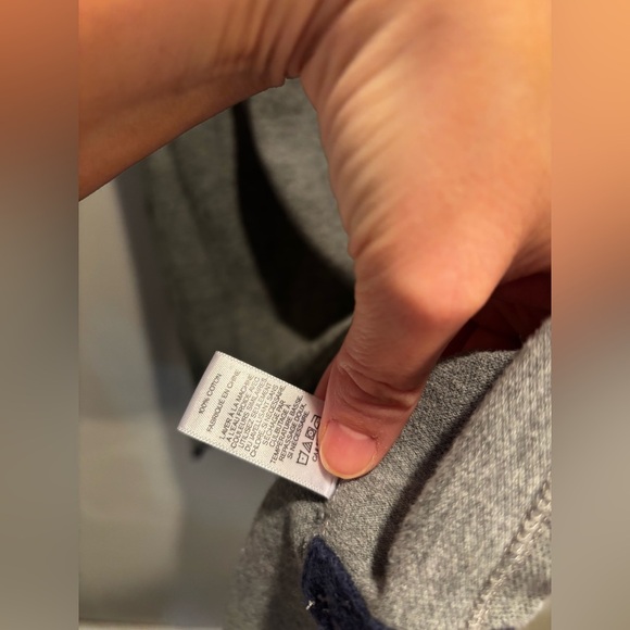 Express Gray Polo with Vibrant Collar casual bright collar size medium fitted - Picture 6 of 10